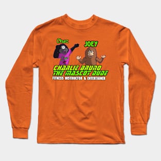 Charlie Bruno The Mascot Dude logo Long Sleeve T-Shirt